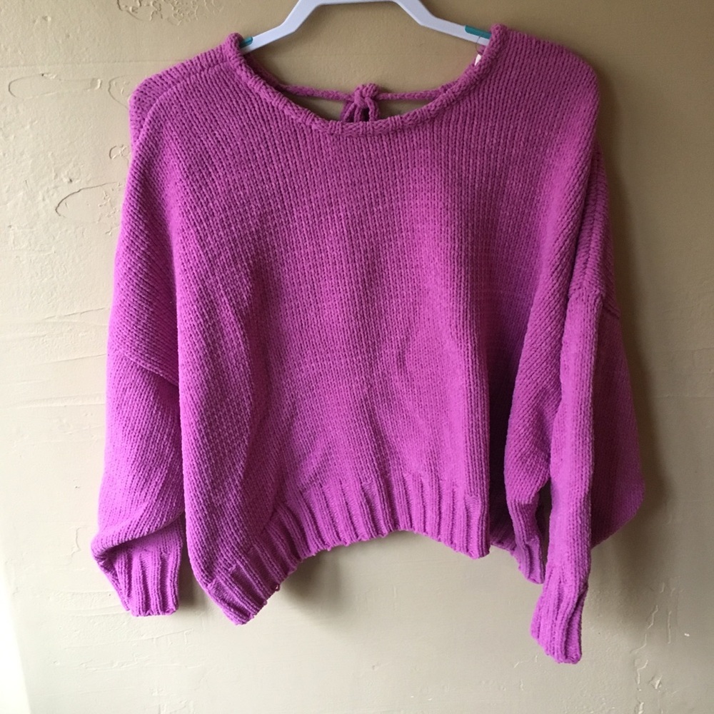 Pink sweater